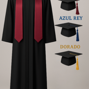 TOGA DORADO AZUL REY VINO